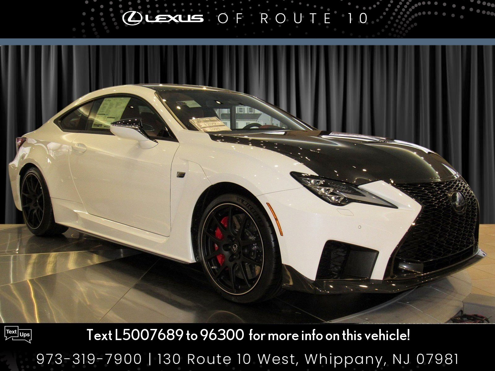 New 2020 Lexus Rc F Track Edition Track 2dr Car In Whippany Ll807